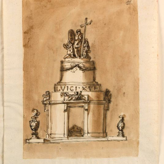 Funeral Decorations for King Louis XVI of France