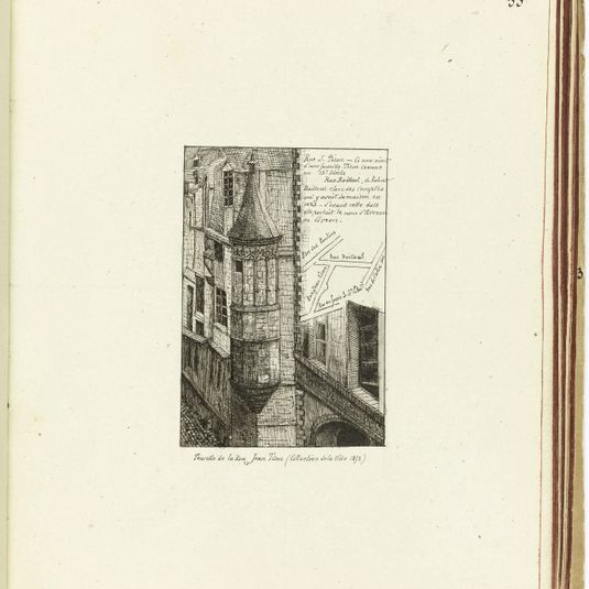 [le Vieux Paris] Tourelle de la rue Jean Tison