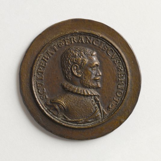 Autoportrait (?) de François Briot (1585-1616), sculpteur et graveur