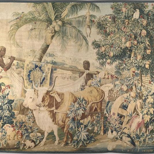 Les deux taureaux ou Le palanquin