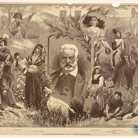 La Littérature française pendant le siècle - Victor Hugo (1802-1881)