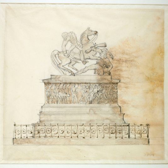 Monument funéraire du Général Gobert au cimetière du Père Lachaise