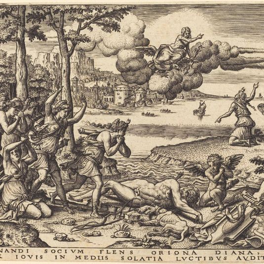 Diana Mourning the Death of Orion