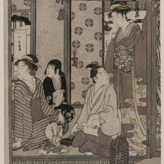 Morning Glory (from the series The Tale of Genji in Elegant Modern Dress)