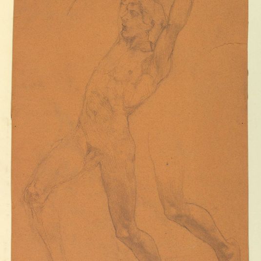 Studies for a Flying Figure