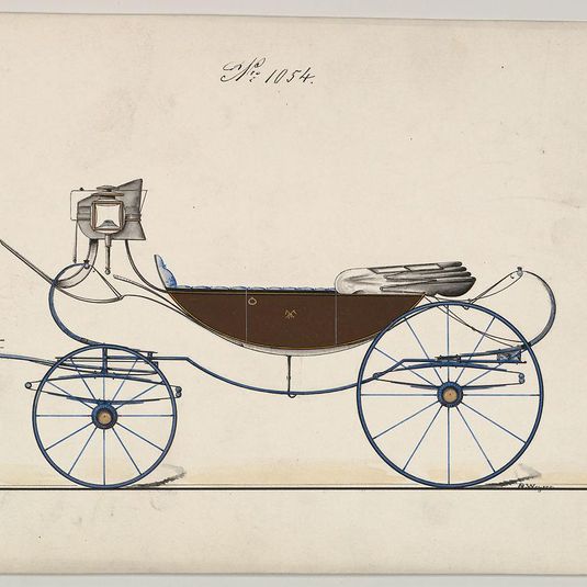 Design for Cabriolet, no. 1054