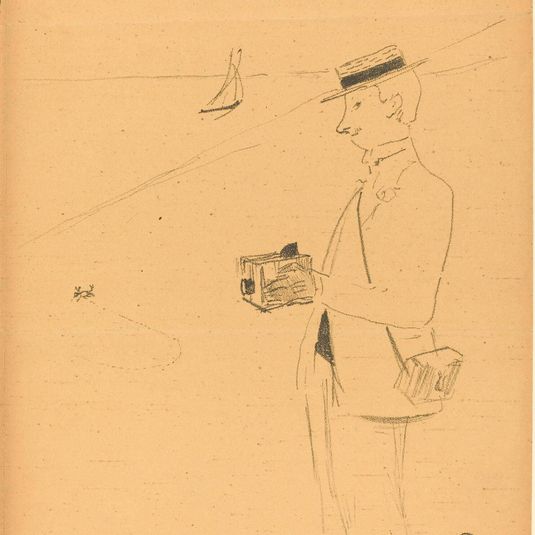 Nib or the Amateur Photographer (Nib ou le photographe-amateur) [right recto]