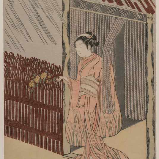 A Girl Dressing in Pink