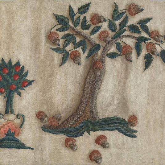 Embroidered Bed Hanging