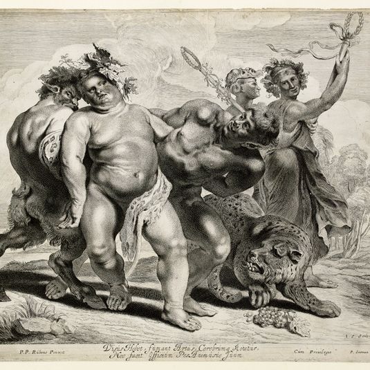 Bacchanale d'après Rubens (Dutuit 53)