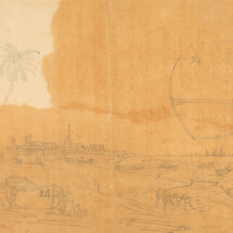 South East View of Fort George, Madras