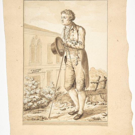 Portrait of Edmond Burke