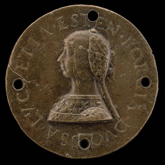 Lucrezia Borgia, 1480-1519, Wife of Alfonso d'Este of Ferrara 1502