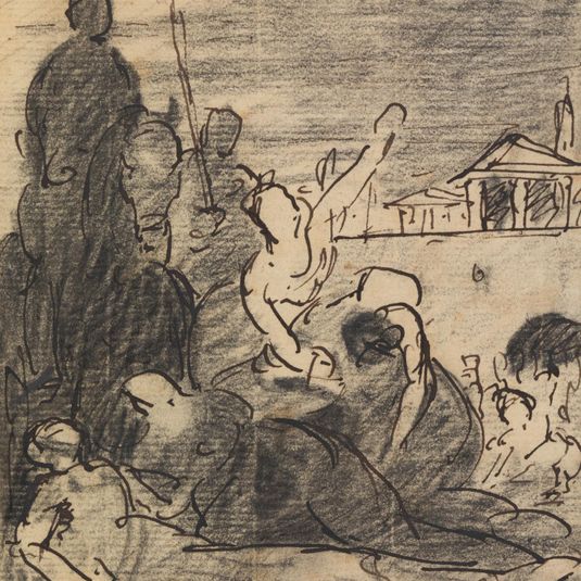 Study of a Military Scene