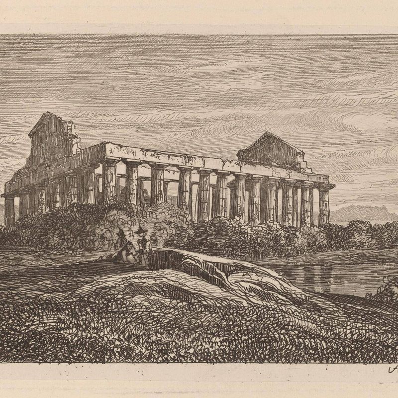 Ruins at Paestum