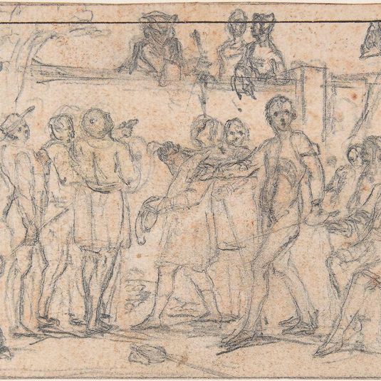 Study for an Engraving of "Songs in the Opera of Flora"