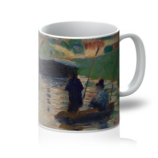 View of the Seine, Georges Seurat Mug Smartify Essentials