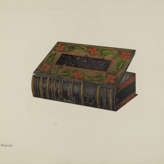 Toleware Trinket Box
