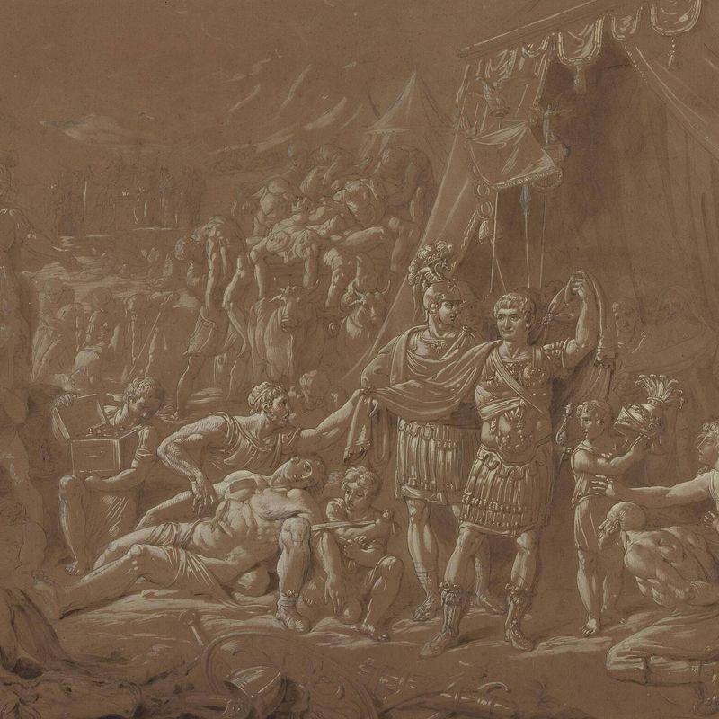 A Scene from the Life of Trajan