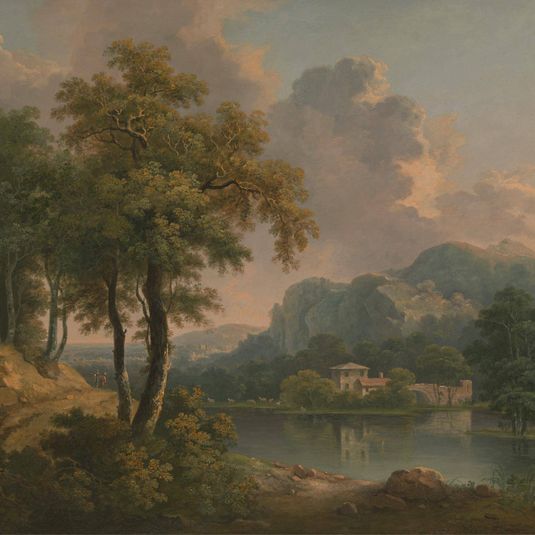 Wooded Hilly Landscape
