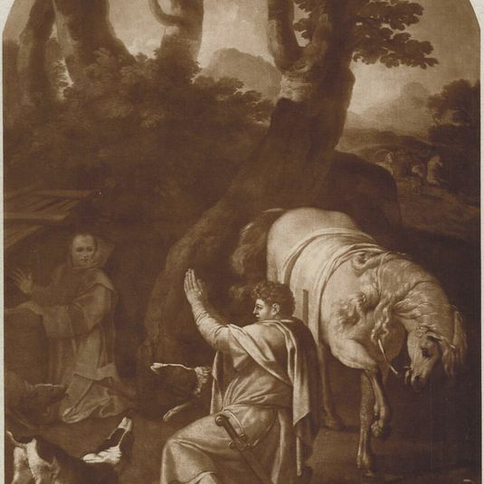 Meeting of Saint Bruno and Count Roger of Sicily