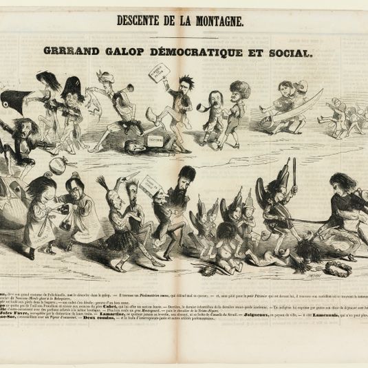 Descente de la montagne. Grrrand galop démocratique et social.