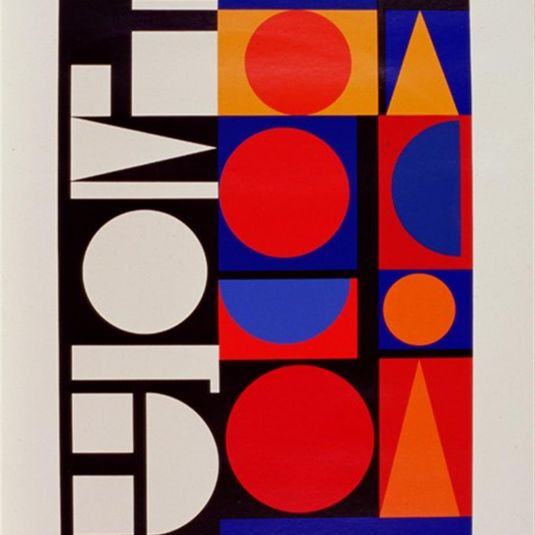 Silkscreen print from Album of Twelve Prints