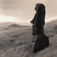 Moai, Study 47, Rano Raraku, Easter Island #6/45