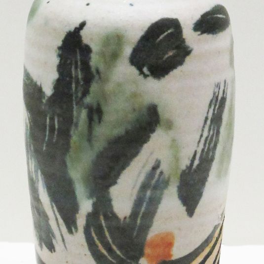 Orange Dots Vase