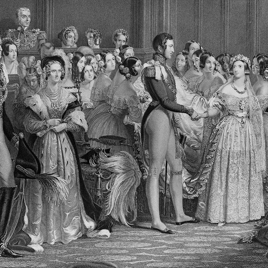 Marriage of Queen Victoria, February 10, 1840