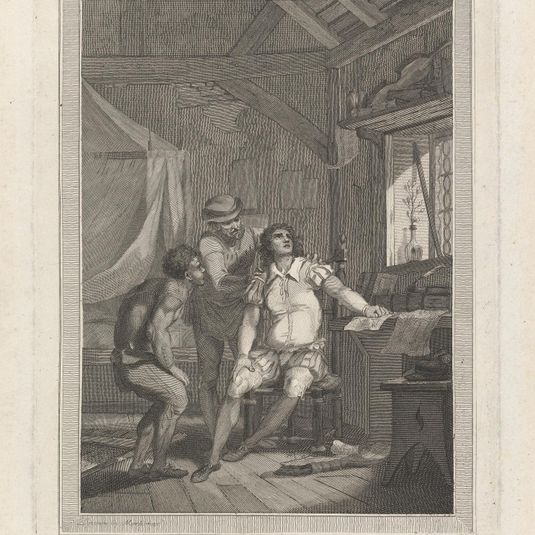 Nicholas the Carpenter and Robin, from "The Canterbury Tales"