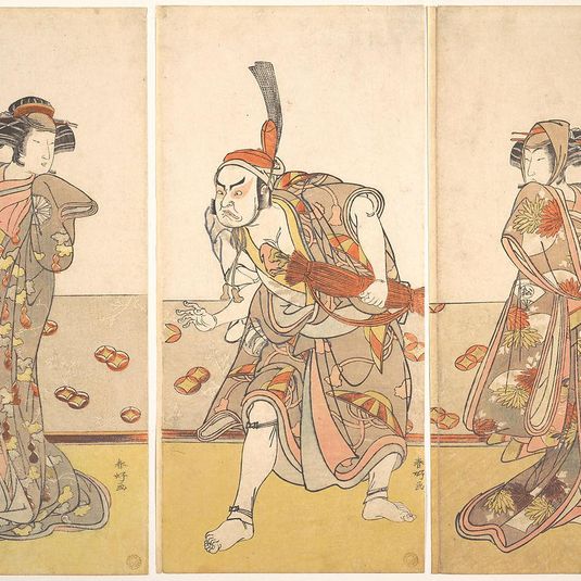 The Actor Nakamura Tomijuro as a Stately Woman