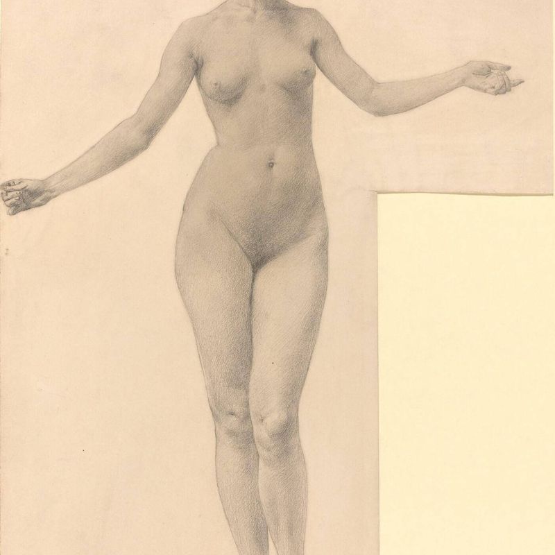 Female Nude with Outstretched Arms