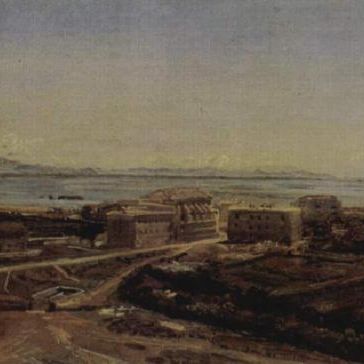 Torre del Greco near Pompea and Naples