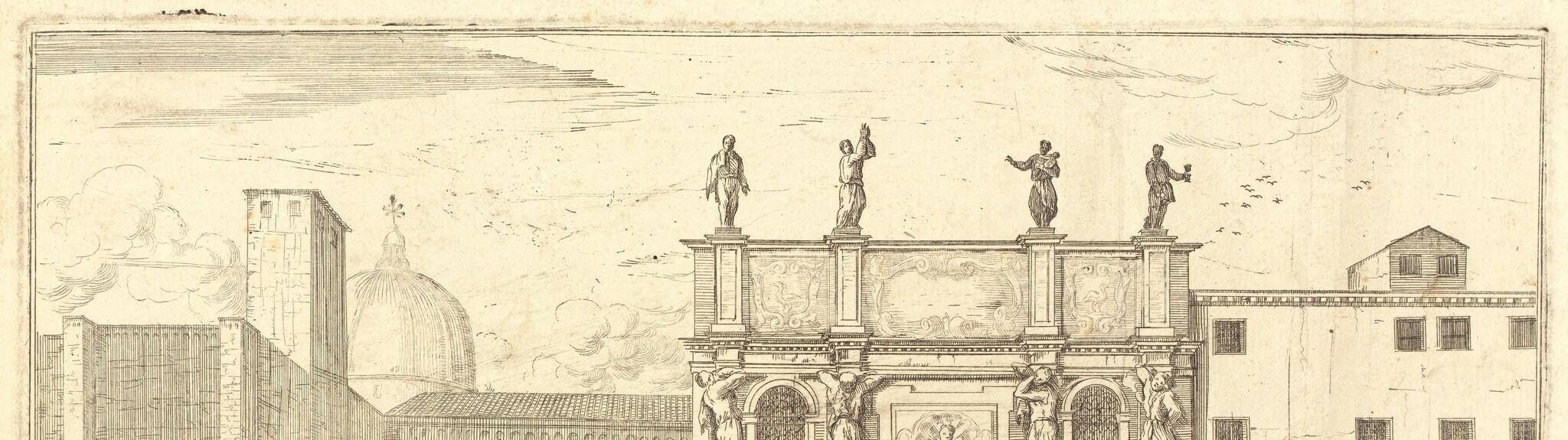 Facciata della Chiesa del'Ospitaletto (plate 33)