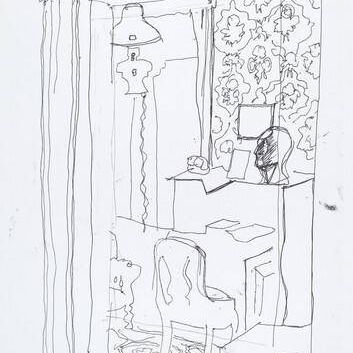 Interior with Bust