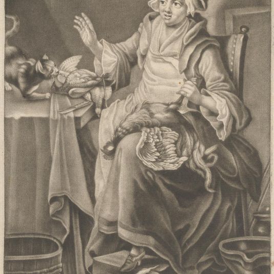 La cuisiniere surveillante