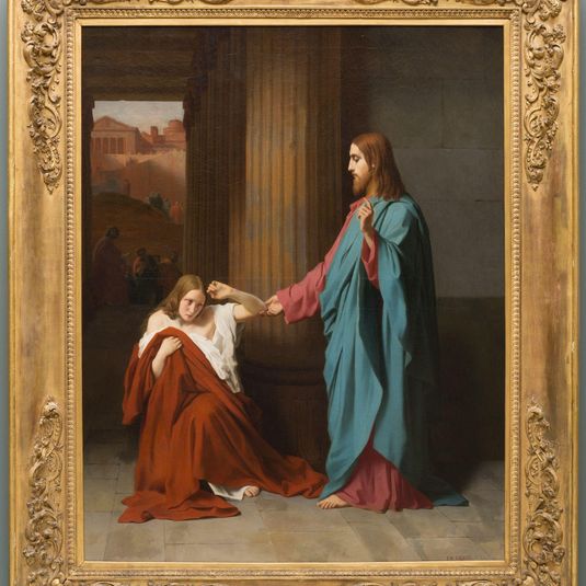 Christ and the Woman Taken in Adultery
La femme adultère (alternate title)