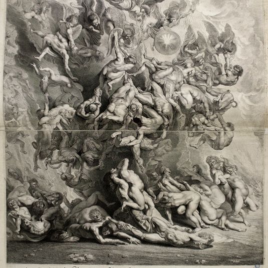 La Chute des Réprouvés d'après Rubens (Dutuit 127)