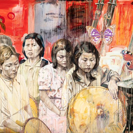 Tour: Hung Liu: Portraits of Promised Lands