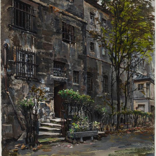 Jardin du couvent des Carmes.
