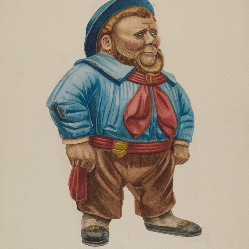 Cigar Store Figure "Sailor"