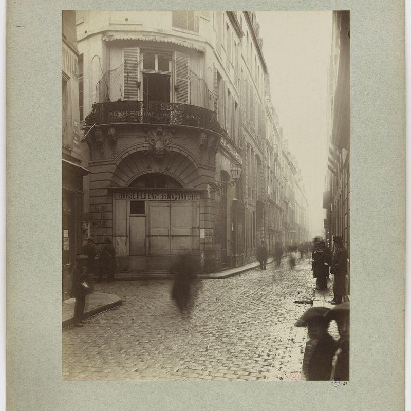 Entrée du passage Thévenot, 3ème arrondissement Paris.