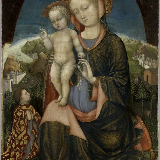 The Virgin of Humility adored by a prince of the House of Este