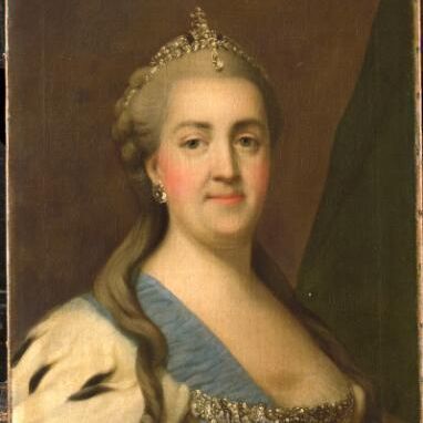 Catherine II (1729-96). Keizerin van Rusland