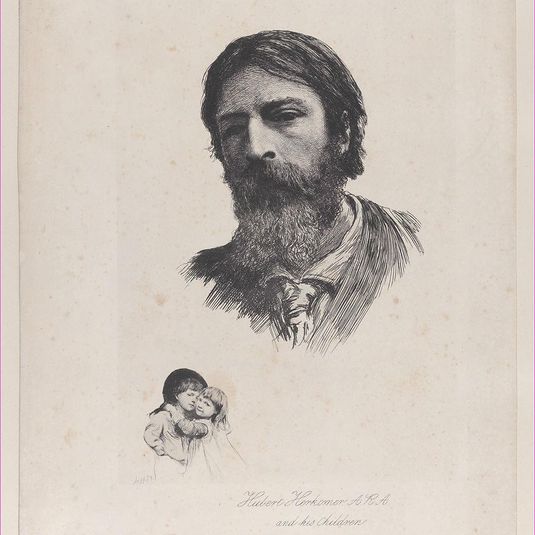 Hubert Herkomer A.R.A. and His Children