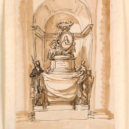 Monument of King Louis XVI of France