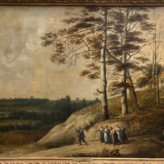 "Bagpiper in a Landscape"