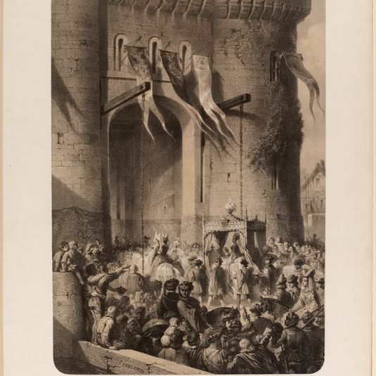 Entrée solennelle d'Isabeau de Bavière à Paris