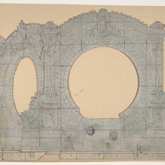 Design for a Stage Set at the Opéra, Paris